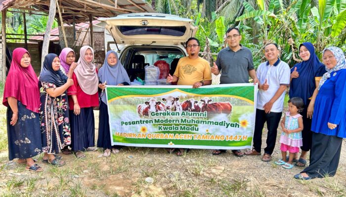 Dari Kurban untuk Kemanusiaan, IKAPMK Bantu Warga Terdampak Bencana di Aceh Tamiang
