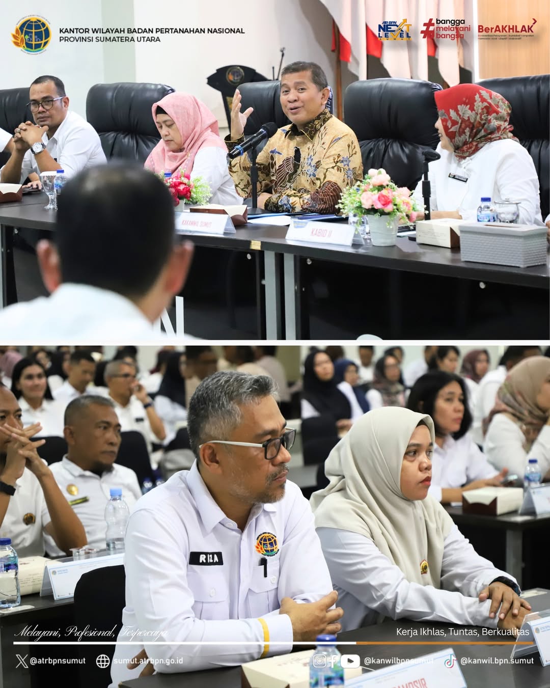 Pengarahan Kakanwil BPN