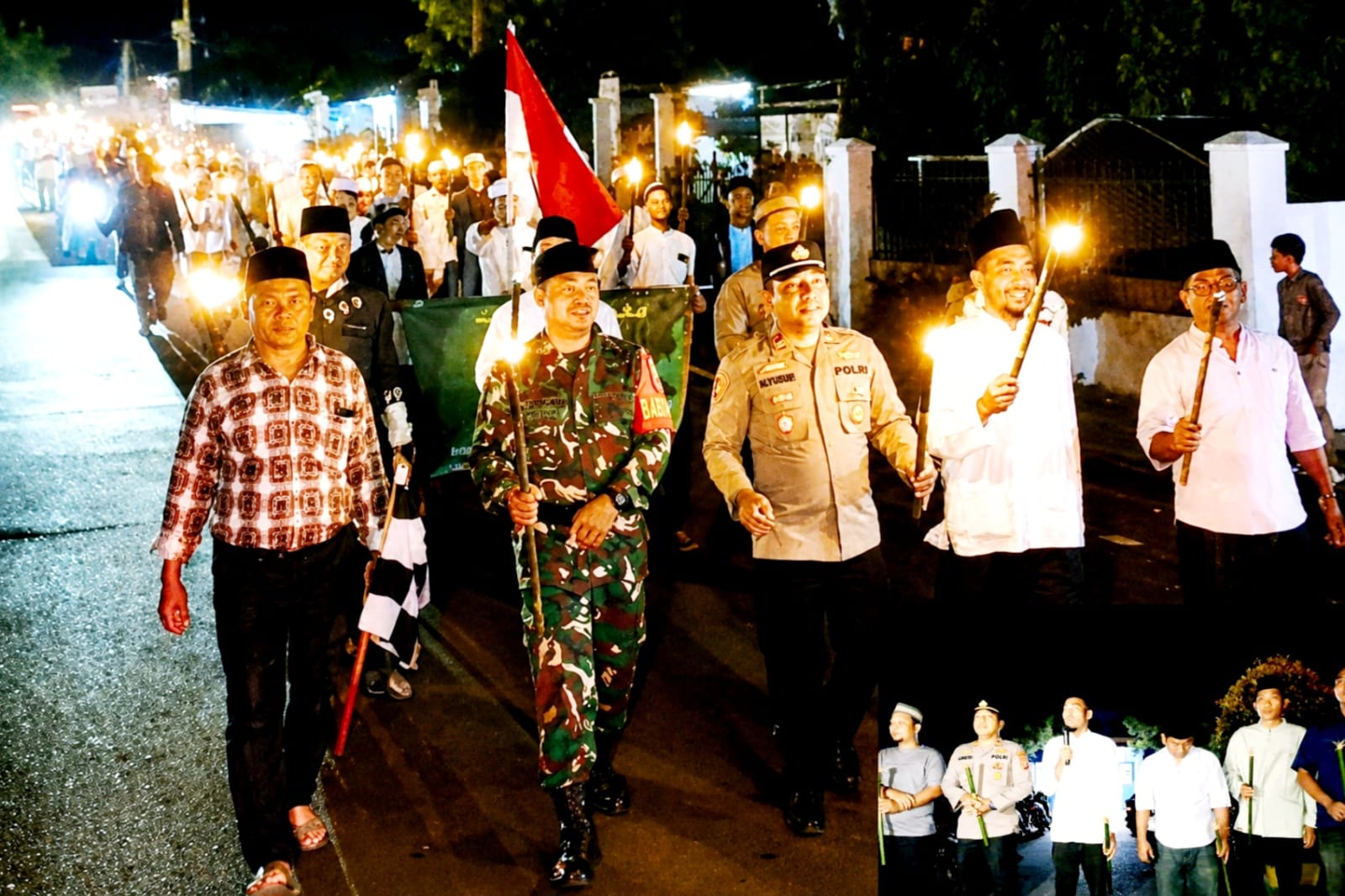 Pawai Obor 1 Muharram 1448 H