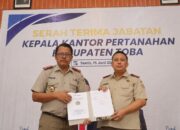 Sertijab Kepala Kantah Toba