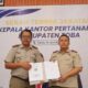 Serah Terima Jabatan Kepala Kantor Pertanahan Kabupaten Toba Berlangsung Khidmat