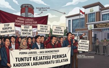 Perma Labusel Desak Pencopotan Kadisdik Labusel Terkait Dugaan Korupsi Proyek RKB