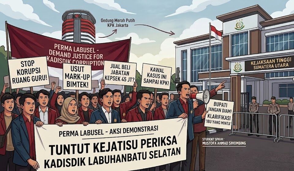 Perma Labusel Desak Pencopotan Kadisdik Labusel Terkait Dugaan Korupsi Proyek RKB