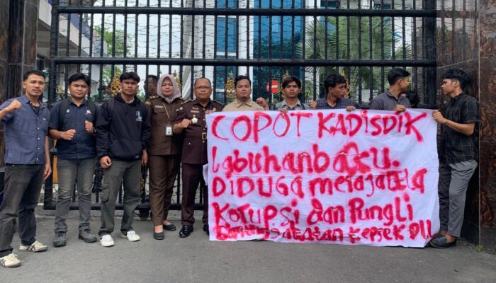 Tuntut Keadilan di Sektor Pendidikan, AMPK SU Desak Kajatisu Muhibuddin Periksa Kadisdik Labuhanbatu