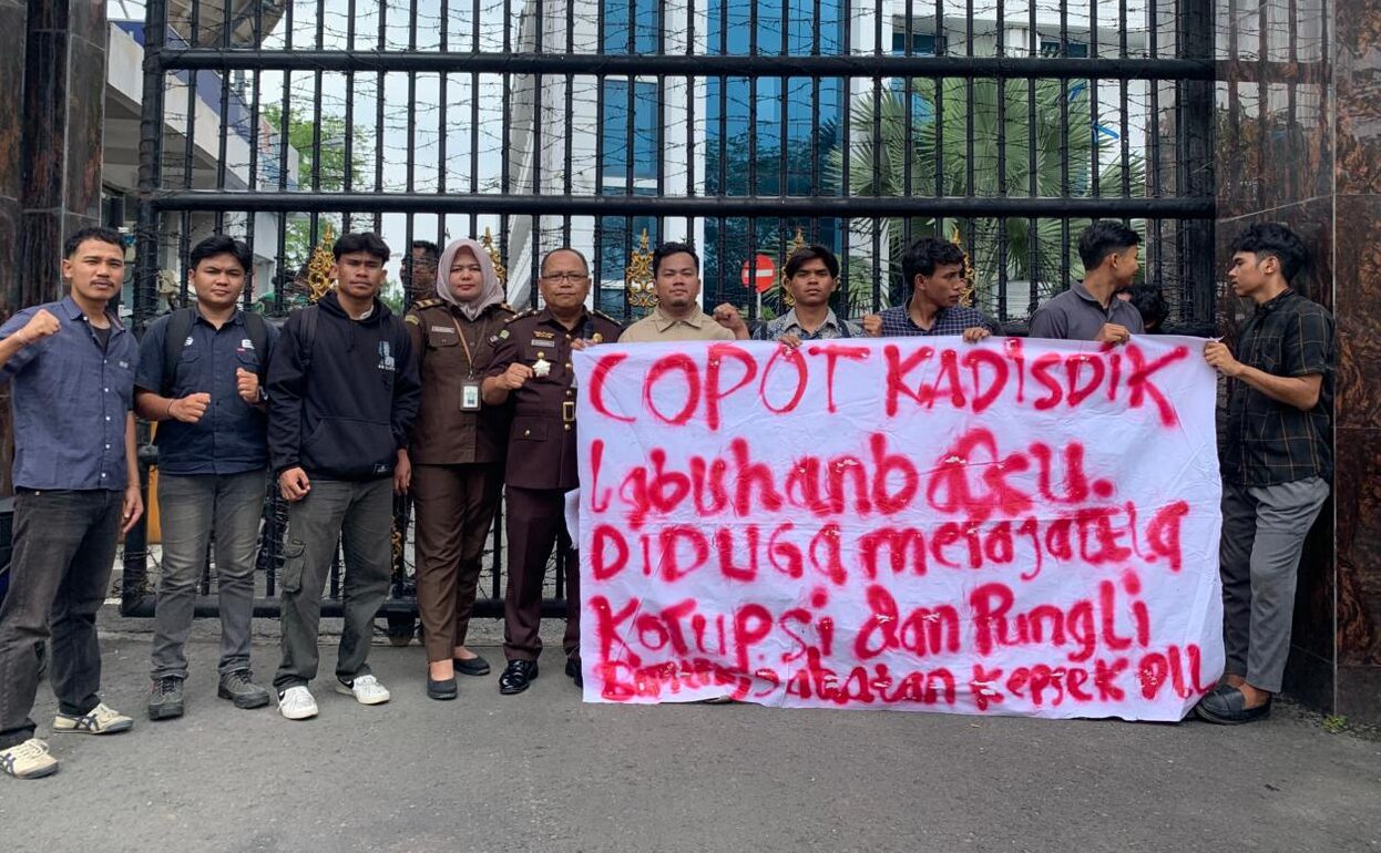 Tuntut Keadilan di Sektor Pendidikan, AMPK SU Desak Kajatisu Muhibuddin Periksa Kadisdik Labuhanbatu