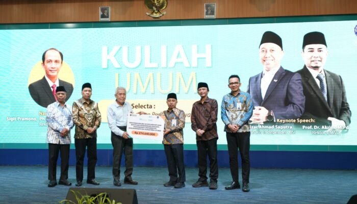 Kuliah Umum di UMSU, BSI Dorong Mahasiswa Kuasai Ekonomi Syariah