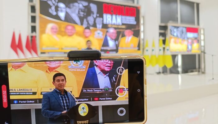 Balitbang Partai Golkar Gelar Diskusi dan Bedah Buku “Revolusi Iran” Karya Dr. Nasir Tamara