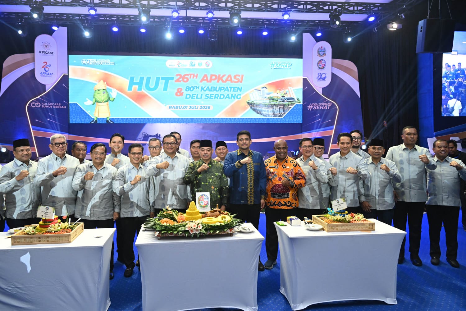 Bobby Hadiri Welcame Dinner APKASI