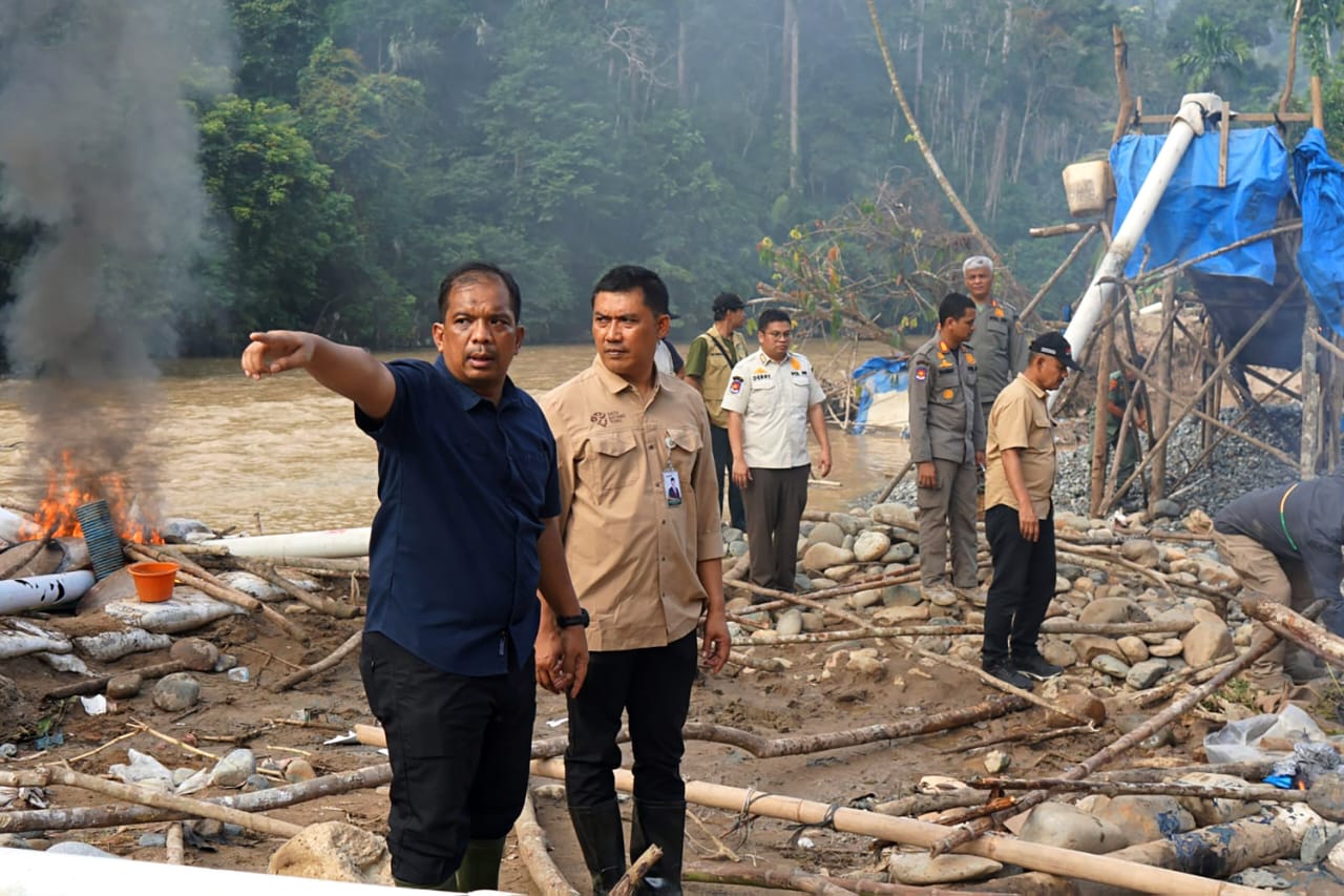 Tertibkan Tambang Emas Ilegal