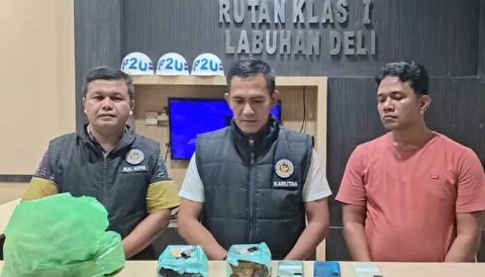 Penyelundupan Narkotika Jenis Sabu Berhasil Digagalkan Petugas P2U Rutan Kelas I Labuhan Deli