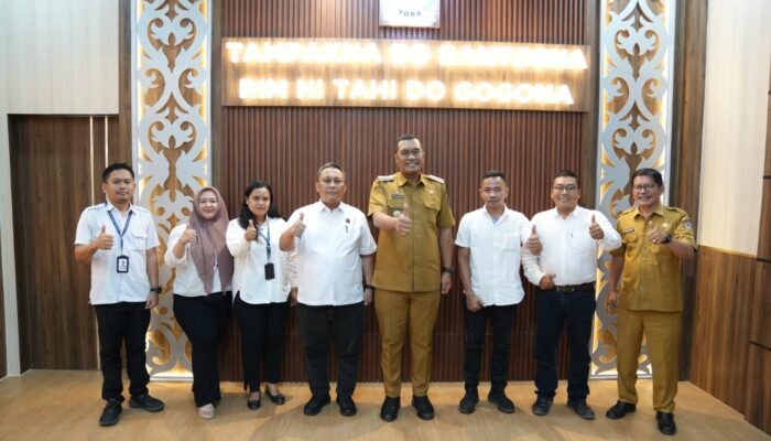 Perkuat Sinergi Pertanahan, Kantah Toba Jalin Silaturahmi dengan Bupati Toba