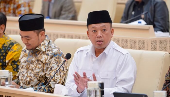 Menteri Nusron Laporkan Realisasi Anggaran Kementerian ATR/BPN Tahun 2025 kepada Komisi II DPR RI