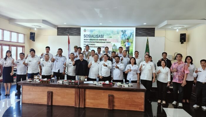 Kepala Kantah Toba Hadiri Sosialisasi Penataan Kawasan Hutan, Perkuat Sinergi Wujudkan Kepastian Hukum Tanah