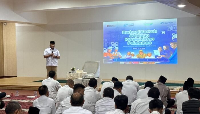 Pelindo Regional 1 Gelar Pengajian Bersama, dan Santunan Anak Yatim Piatu