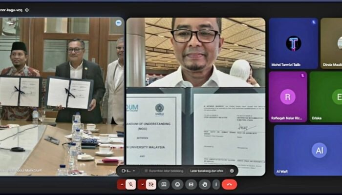 UMSU-OUM Teken MoU, Buka Peluang Student Exchange hingga Perkuliahan Jarak Jauh