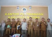 Pemprov Sumut dan Kantor Pertanahan Toba Perkuat Koordinasi Percepatan Sertipikasi Aset Tanah SMA dan SMK