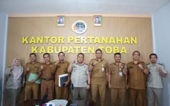 Pemprov Sumut dan Kantor Pertanahan Toba Perkuat Koordinasi Percepatan Sertipikasi Aset Tanah SMA dan SMK