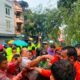 Cuaca Ekstrem Terjang Binjai, Pedagang Bakso Tertimpa Pohon di Lapangan Merdeka, Pemko Bergerak Cepat Tangani Korban