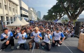 Ribuan Warga Medan Antusias Ikuti CFD Bersama UMSU