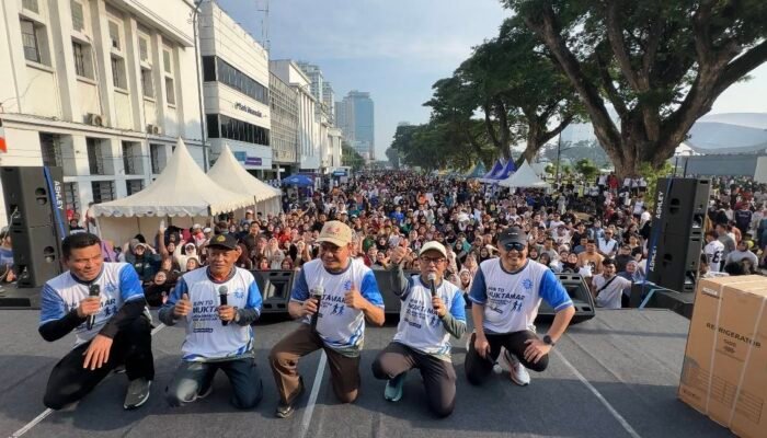 Ribuan Warga Medan Antusias Ikuti CFD Bersama UMSU