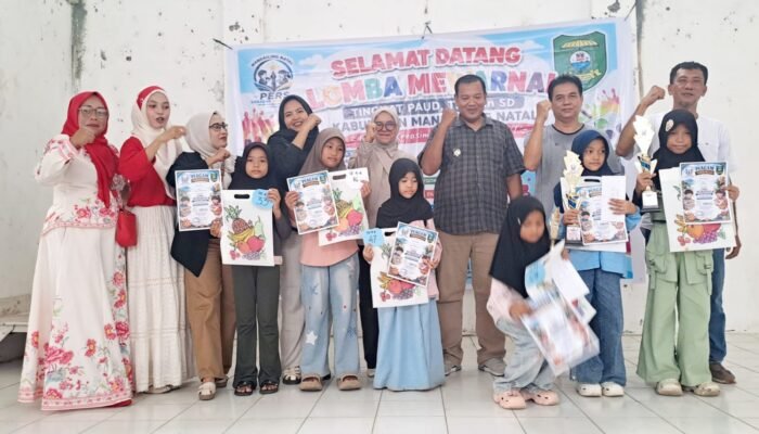 203 Peserta Ramaikan Lomba Mewarnai Pers Sahabat Anak Hebat, Camat Bukit Malintang Apresiasi Kreativitas Anak