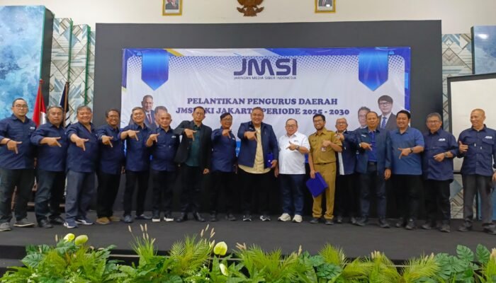 Teguh Santosa Lantik Pengurus JMSI DKI Jakarta, Dorong Organisasi Solid dan Pers Berkualitas Hadapi Era Digital