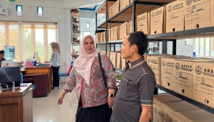 Kanwil BPN Sumut Monitoring Tata Kelola Layanan dan Kearsipan di Labuhanbatu Selatan dan Padangsidimpuan