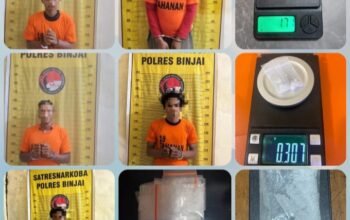 Tangkap 5 Terduga Pengedar Narkoba