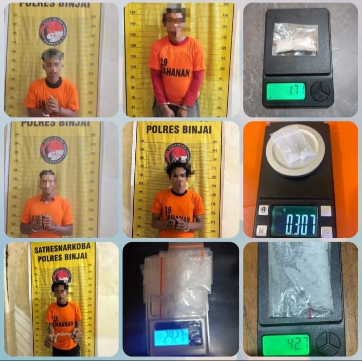 Tangkap 5 Terduga Pengedar Narkoba