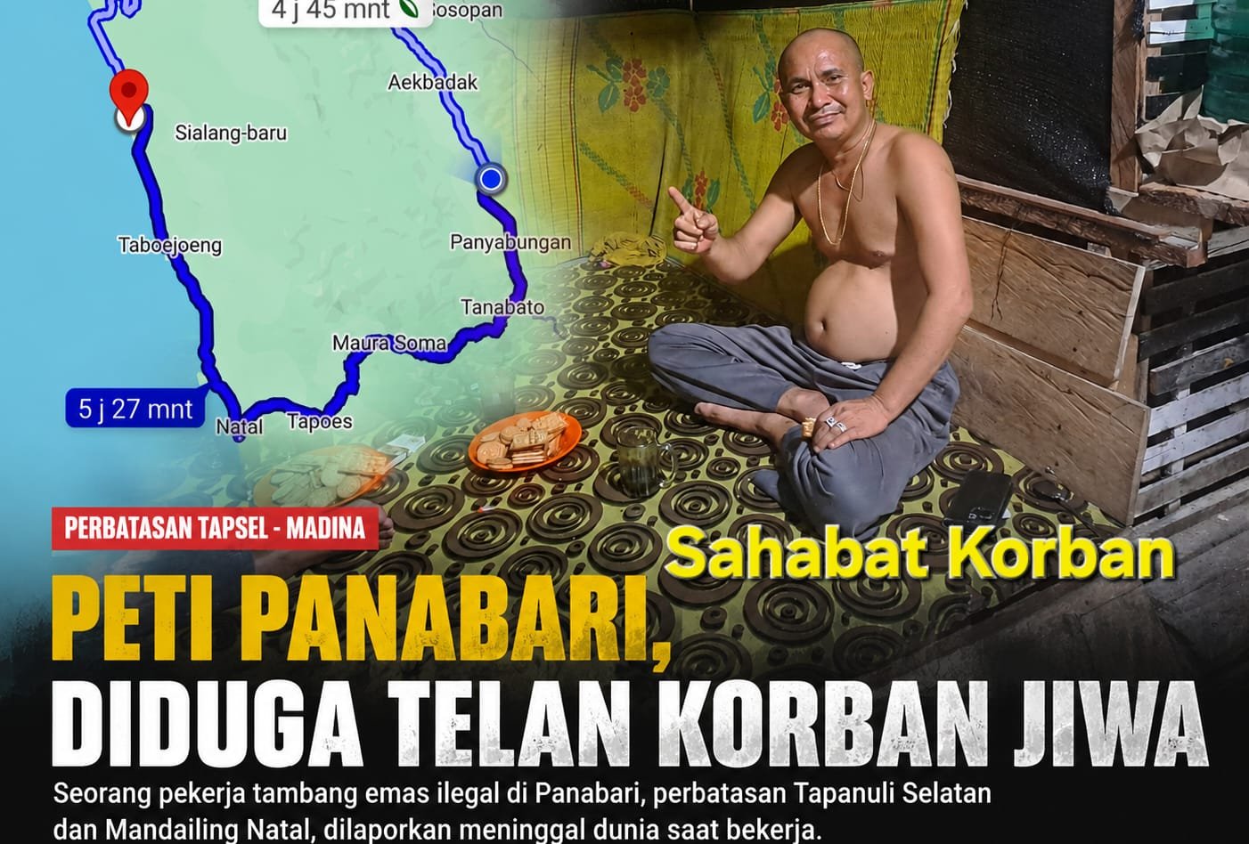 PETI Makan Korban