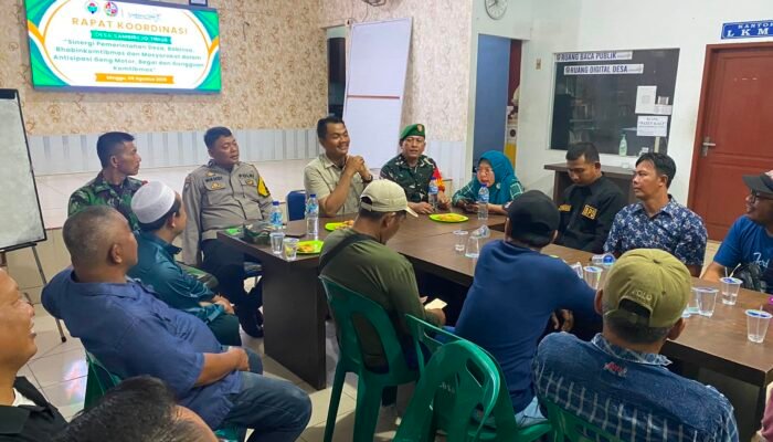 Antisipasi Geng Motor dan Begal, Desa Sambirejo Timur Bentuk Posko Siaga