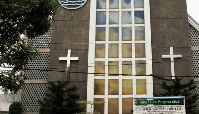 Renovasi Chapel USU, Fasilitas Ibadah Sementara Tetap Disiapkan
