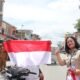 Kantah Toba Turut Serta dalam Gerakan Pembagian Sepuluh Juta Bendera Merah Putih