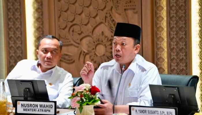 Rakor Bersama DPR RI Bahas Konflik Agraria, Menteri Nusron Jelaskan Tiga Kategori dan Mekanisme Penyelesaiannya