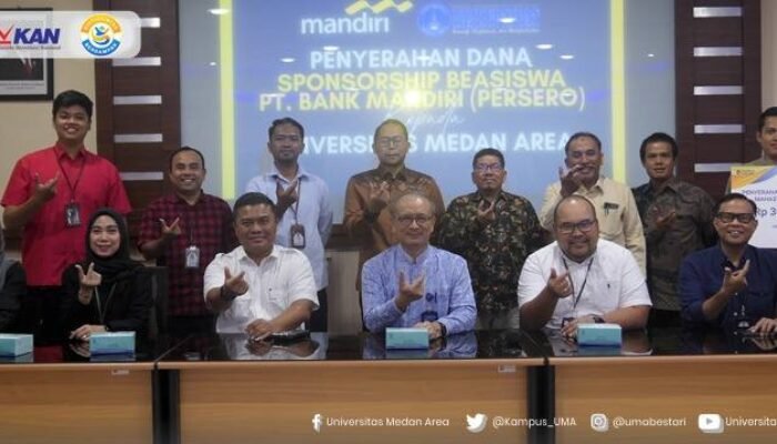 Bank Mandiri dan UMA Perkuat Sinergi, Mahasiswa Berprestasi Dapat Dukungan Beasiswa