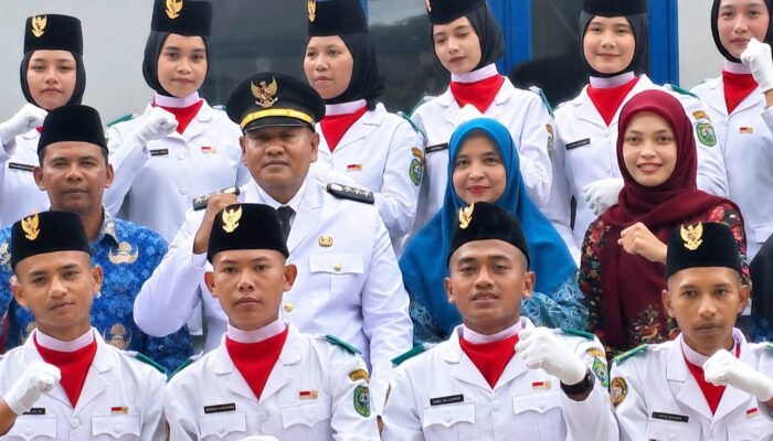 41 Anggota Paskibra Bukit Malintang Resmi Dikukuhkan, Komandan M. Saki Ibrahim: Kami Siap Jalankan Amanah