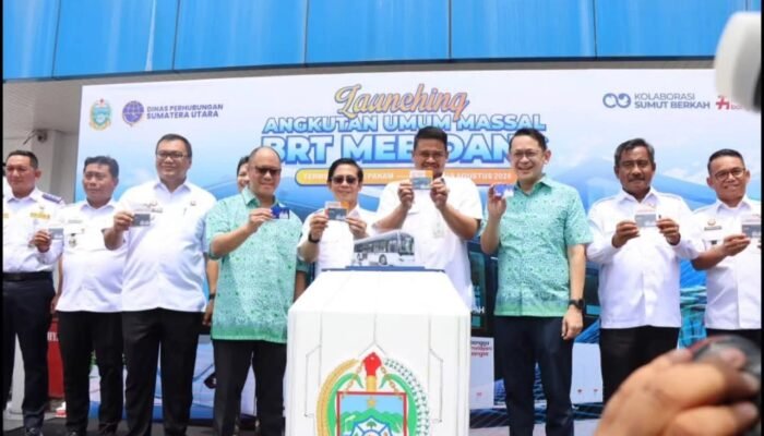 BRT Mebidang Resmi Beroperasi, Wali Kota Binjai Dorong Transportasi Publik Terintegrasi