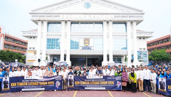 KKN Tematik Literasi 2026, UMSU Kerahkan 460 Mahasiswa ke 35 Lokasi