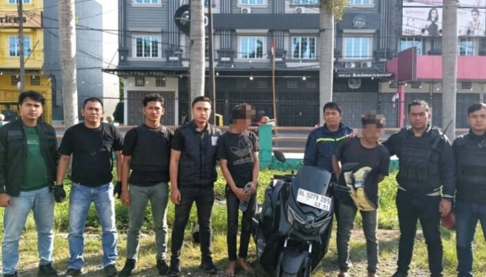 Dua Residivis Diduga Bawa NMAX Hasil Curanmor Aceh ke Binjai, Tim Sus Libas Polres Binjai Amankan Pelaku