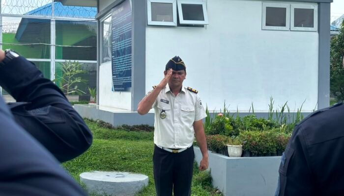 Ka KPLP Lapas Binjai Pimpin Apel Regu Pengamanan, Pastikan Kesiapsiagaan dan Disiplin Petugas