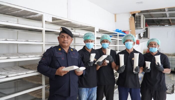 WBP Rutan Kelas I Medan Produksi 5 Ton Tempe Setiap Bulan dari Bimker