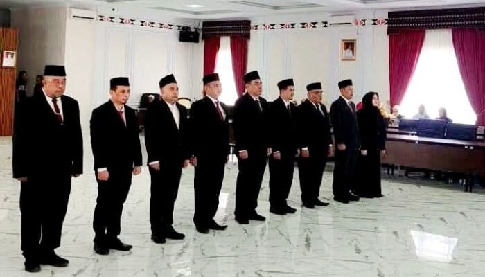 Bupati Madina Lantik 9 Pejabat Eselon II, Sejumlah OPD Strategis Berganti Pimpinan