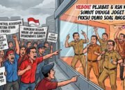 Bikin Naik Darah! Dituding Garong Anggaran, Pejabat Kominfo Sumut Malah Asyik Joget Ngeyek Saat Didemo!