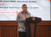 Serahkan Sertipikat Aset BMD dan BUMD Pemprov Kalsel, Wamen Ossy: Perkuat Kepastian Hukum Aset Daerah