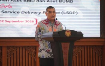 Serahkan Sertipikat Aset BMD dan BUMD Pemprov Kalsel, Wamen Ossy: Perkuat Kepastian Hukum Aset Daerah