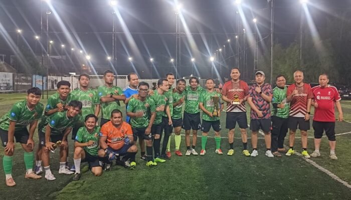 Forwakum Raih Juara Trofeo Cup Kejari Medan, Kajari Ridwan Sujana Angsar Jadi Pemain Terbaik