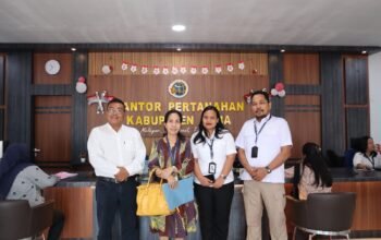 ATR/BPN Perkuat Pengendalian Alih Fungsi Lahan Sawah di Kabupaten Toba