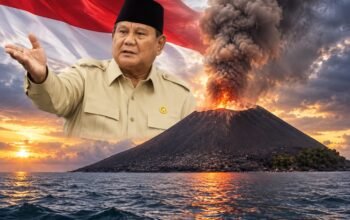Prabowo dan Erupsi Gunung Krakatau