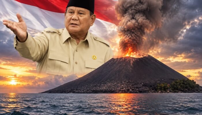 Prabowo dan Erupsi Gunung Krakatau: Isyarat Alamndan Momentum Kebangkitan Baru Indonesia