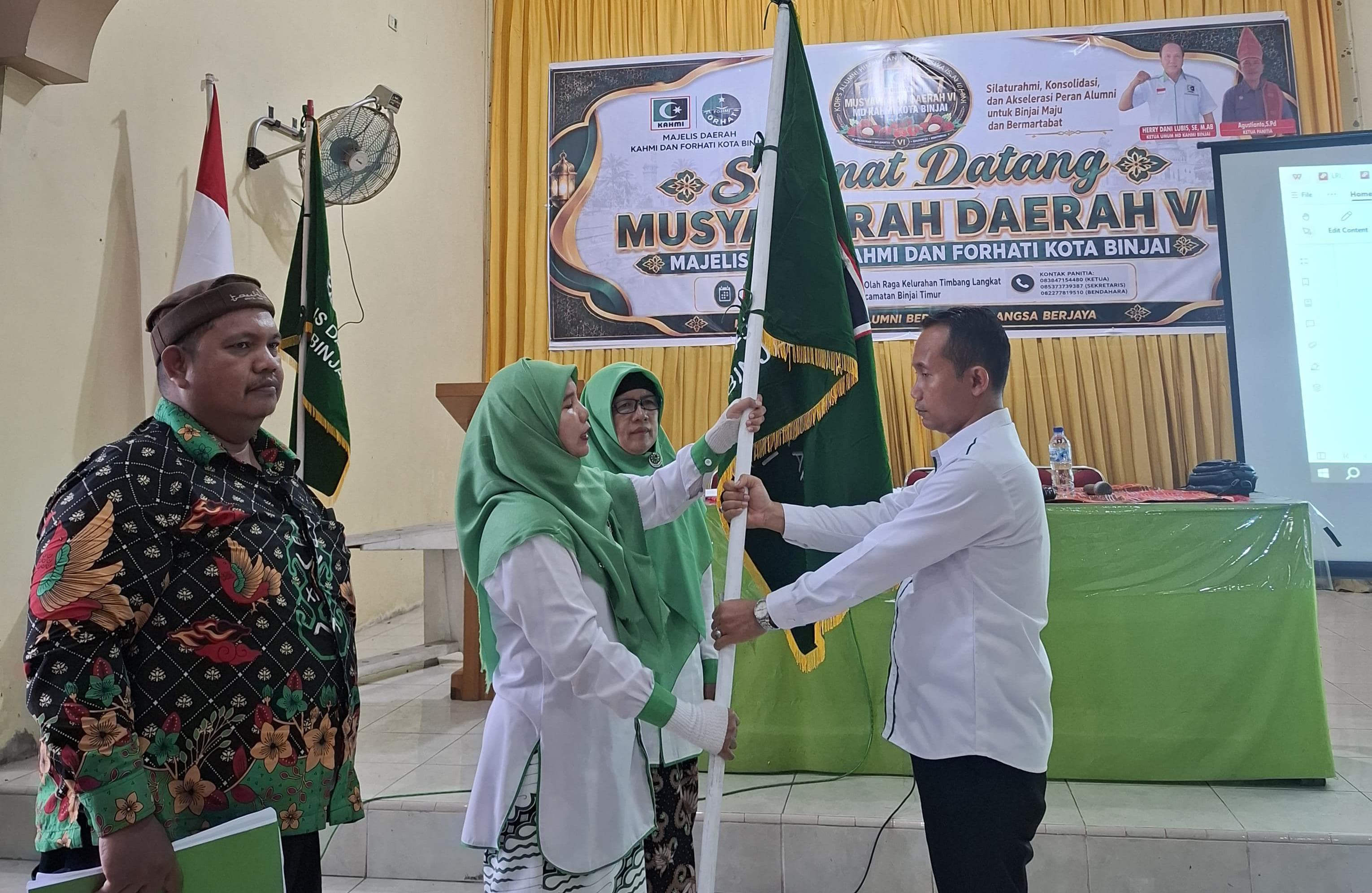 Agus Purwanto Terpilih Aklamasi Pimpin KAHMI Binjai 2026 - 2031
